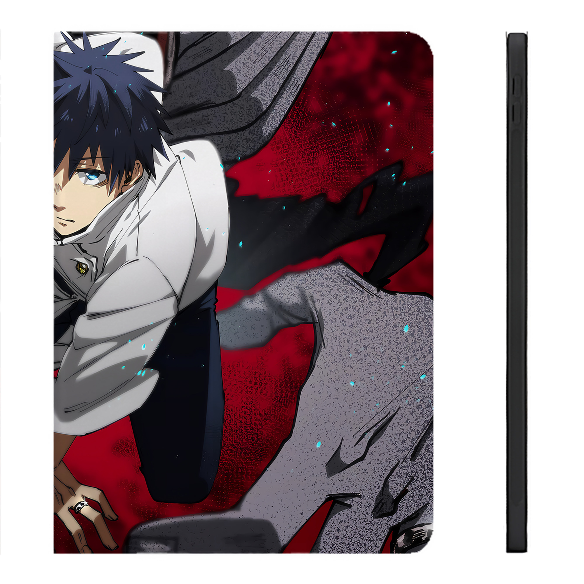 （画像用） 呪術廻戦 Jujutsu Kaisen IPadケース ペンホルダー付き ブックスタイルデザイン